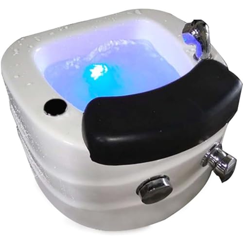 Masajeador Spa de Pies Portátil con Silla Acrílica y Hidromasaje