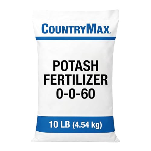 CountryMax Potash Fertilizer 10 lb High Potassium Plant Food for Strong Roots Improved Yield & Plant Health for Lawn & Garden