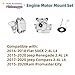 Yllshengyu 3Pcs Engine Motor Transmission Mount Set Compatible with 2015-2020 Renegade 2017-2020 Compass 2015-2020 Ram Promaster City 2016-2018 F-i-at 500X 2.4L L4 A7196,A7198,A71018,A7195,68363756AA