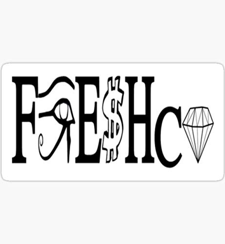FreshCo - Pack of 3 Stickers - Auto, Wall, Laptop, Cell, Truck Sticker for Windows, Cars, Trucks