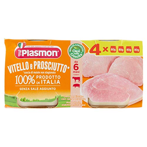 Plasmon omo vitello prosciutto 80x4