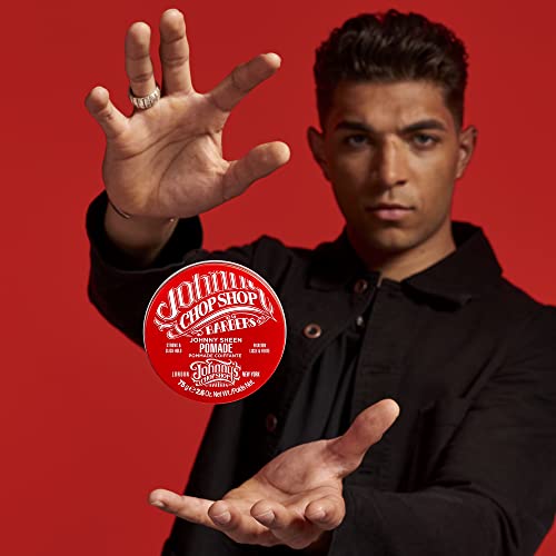 Johnny's Sheen Hair Pomade - 1 Pack of Premium Styling Wax - Image 4
