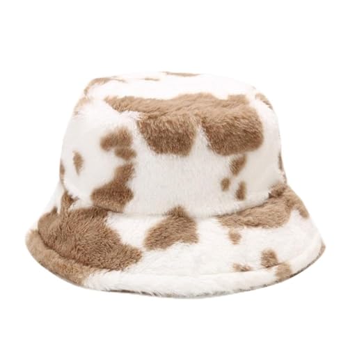 Chapeau de godet en peluche mode panama cadeau idéal pour femme