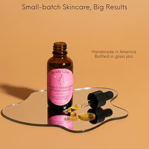 Frankincense Resin Infused Organic Castor & Rosehip Facial Oil