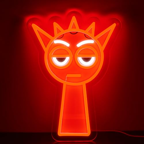 Image of AHlove Game Neon Sign for Wall Decor，Anime LED Neon Lights for Game Room、Man Cave，Birthday、Christmas Gifts for Boys