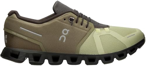 On Men's Cloud 5 Sneakers, Grove/Haze, 11 Medium US2