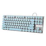 Teclado mecánico con cable USB, tecla complet