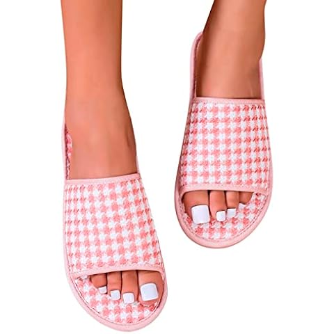 Felt Slippers Winter Unisex Slippers Plush Closed Felt Shoes Non-Slip Flat Soft Mules Elegant Comfortable Slippers Warm Slip On Guest Slippers Home Shoes Winter Slippers, Z085 pink, 7 Cover