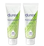 Durex – Durex Naturals Gleitgel auf Wasserbasis – Gleitmittel aus 10