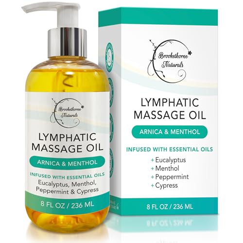 Lymphatic Drainage Massage Oil for Massage Therapy | Premium Qual...
