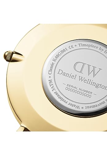 Image of Daniel Wellington Classic Men's Watch - 36mm - 40mm Case, Japanese Quartz Movement, Leather Strap, Water Resistant, Analog Watch for Men - Sheffield