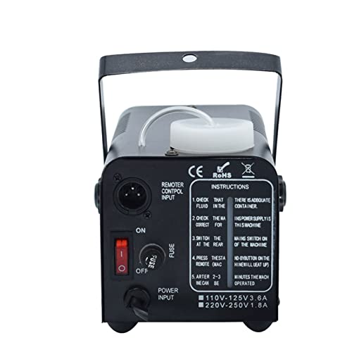 Máquina de humo Mini de 400w con control remoto/inalámbrico perfecta para bodas, Halloween, fiestas y efectos escénicos miniatura 4