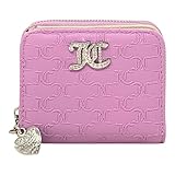 Juicy Couture Women's Small Zip Around Wallet (That Bling Violet Tulle)