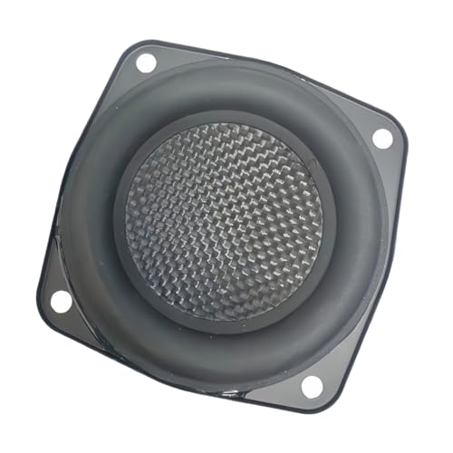 Rdxanc 3インチ 78mm サブウーファースピーカー 4オーム 60W メタルウーファー ホームシアター サウンド 本棚 ラウドスピーカー アルミニウム 強力