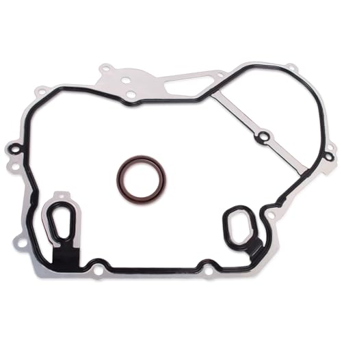 Image of Timing Cover Gasket Set TCS46079, Compatible with 2002-2016 2.0L 2.2L 2.4L Chevy Equinox Cobalt HHR Captiva Sport, GMC Terrain, Buick Verano Regal, Pontiac G5 G6, Replaces 24435052, JV5068