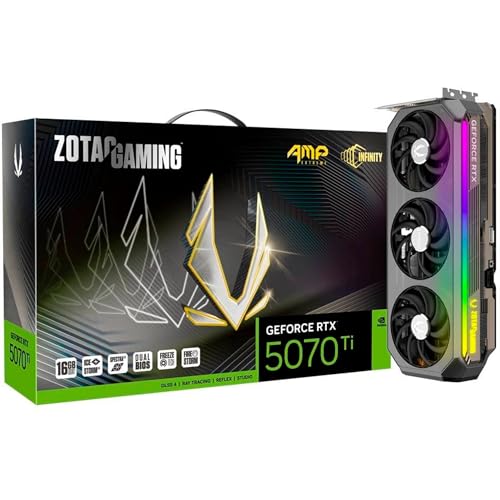 ZOTAC Gaming GeForce RTX 5070 Ti AMP Extreme Infinity NVIDIA 16 GB GDDR7