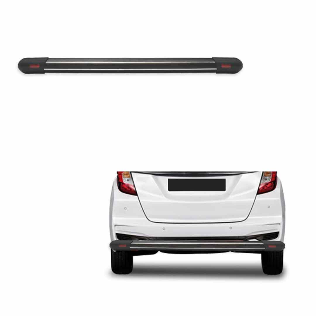 DriveStylish Aluminium Safety Rear Bumper Protector for New Jazz
