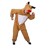 ILOVEFANCYDRESS - Disfraz de reno Rudolph para adulto, talla única