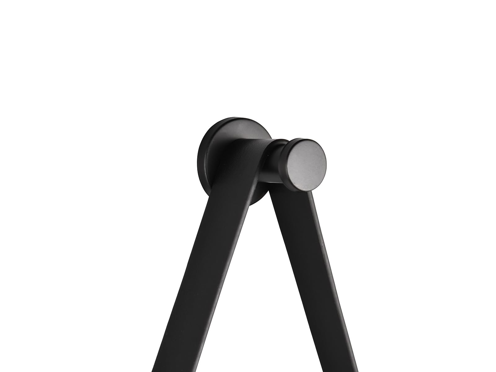 Specchio da parete EMMI con cornice nera da appendere, 48,5 x 66 cm