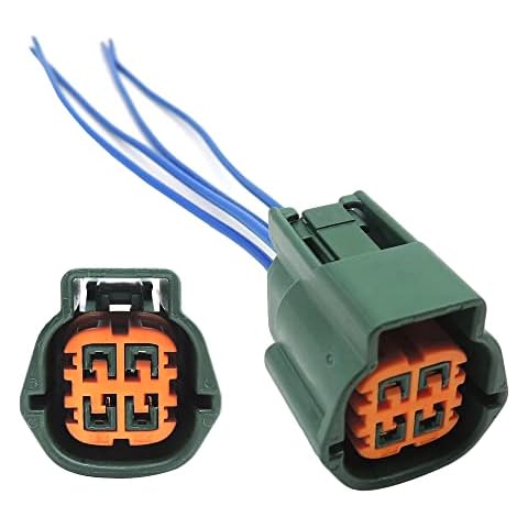 HiSport 4 pin 4-Way 4 Wire Connector for O2 Sensor Compatible with Nissan Subaru Infiniti RS04FG Cover
