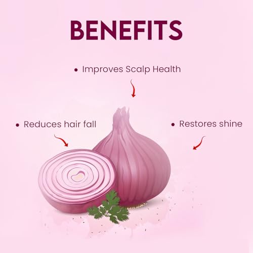 Image of Jovees Herbal Red Onion Oil & Bamboo Strengthening Shampoo | Gives Smooth, Strong And healthy hair | For All Hair Types 300ML