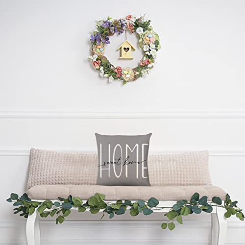 FOLOU Set di 4 federe per cuscino primaverile, 45