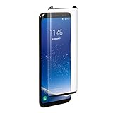 BodyGuardz - Pure Arc Glass Screen Protector for Galaxy S8, Ultra-thin Tempered Glass Screen Protection for Samsung Galaxy S8