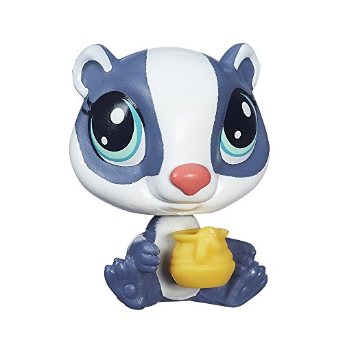 Littlest Pet Shop Get The Pets Single Pack Honey Badgely Doll