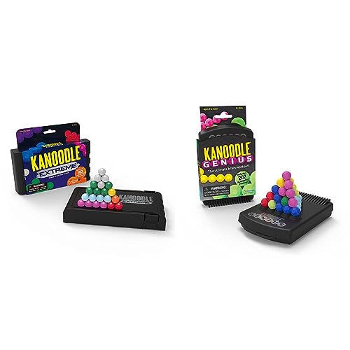 Educational Insights Kanoodle Genius Puzzle Game & Kanoodle Extreme