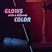 Yarosi Personal Wand Massage Glow in The Dark Vibrator Massager - Strongest Cordless Handheld Vibrating Power - Great Travel Gift - Perfect Vibrate on Neck Back Foot Hand Pains and Sports Injury