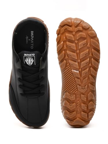 Image of Impakto Outwork Men's Barefoot Shoes | Wide Toe Box Lightweight Shoes for Trainning, Running & Workout | Minimalist Zero-Drop for Natural Movement | Anti-Skid & Flexible Rubber Sole