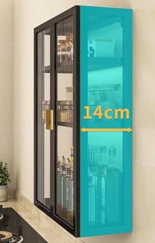 Wall Mounted Bathroom Storage Cabinet - 3-Tier Space-Saving Organizer for Kitchen & Bathroom, Stylish Wall Rack for Living Room, Efficient Home Storage Solution