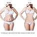 Women's Underbust Corset Tops Waist Trainer Tummy Control Shapwear Slimming Body Shaper (Beige, M(US 6-8))