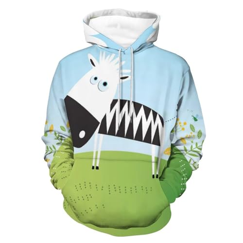 Sweat à capuche UMENG unisexe taille S sweat-shirt imprimé manches longues