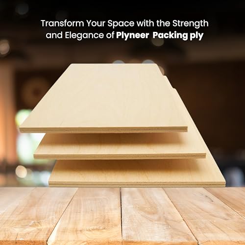 Image of Plyneer Packing Ply Plywood - High-Quality, Durable Plywood for Packaging & General Construction (16mm)-8ft x 4ft