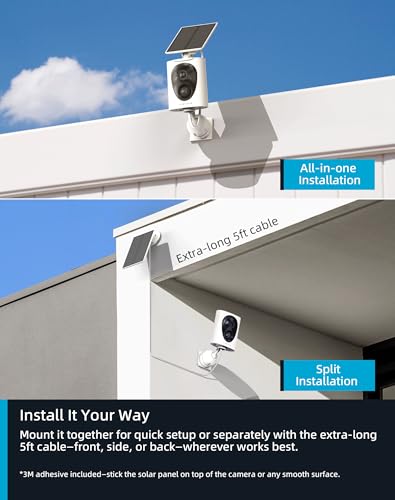 VIRTAVO SolarFlask 2K Solar Security Camera - Image 6