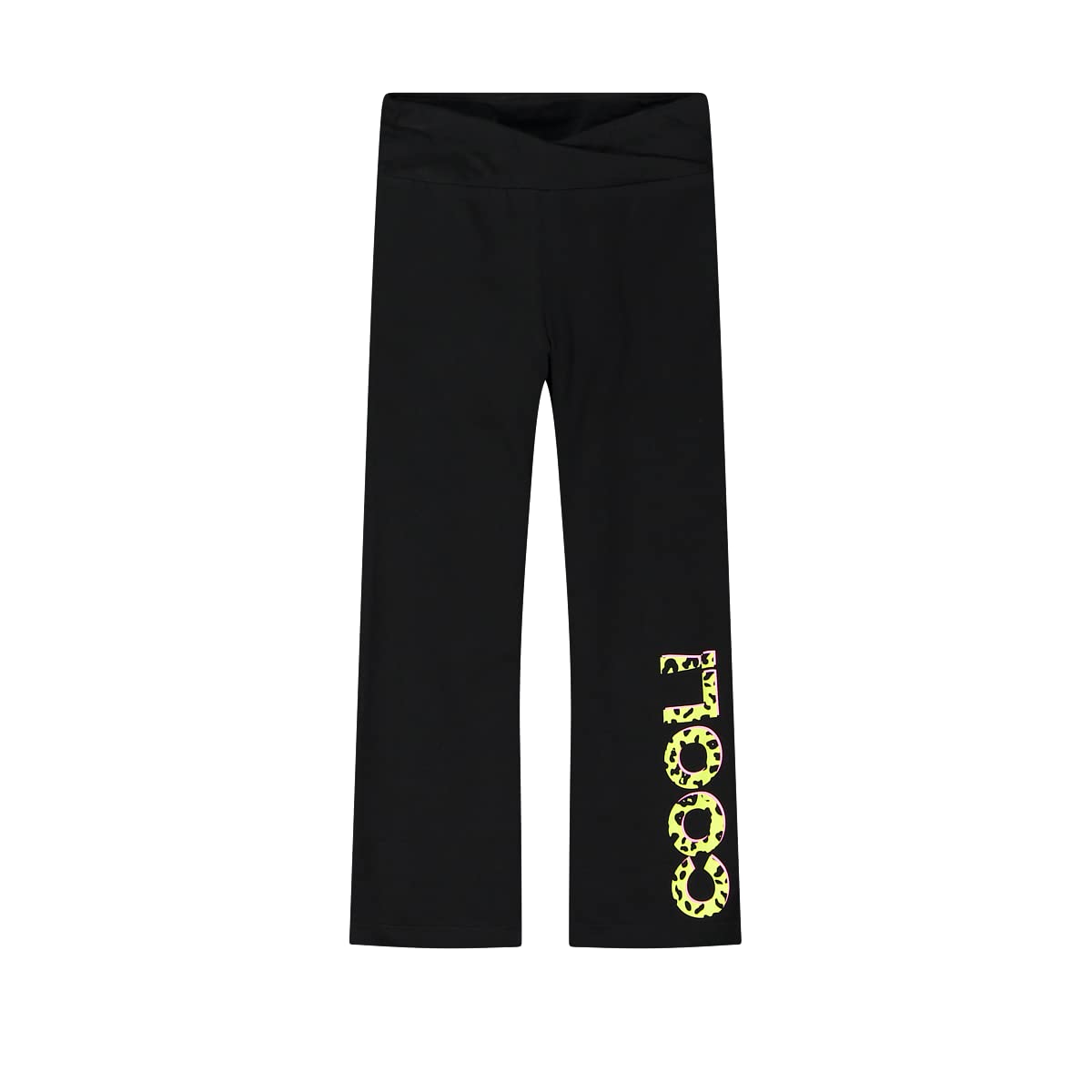 Melby, Leggings de pata para niña, color negro, Negro , 4 años