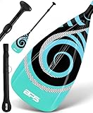 BPS 2-Piece SUP Stand-up Paddleboard Paddle (Fiberglass Shaft - Koru Ocean, 2-Piece SUP Paddle)