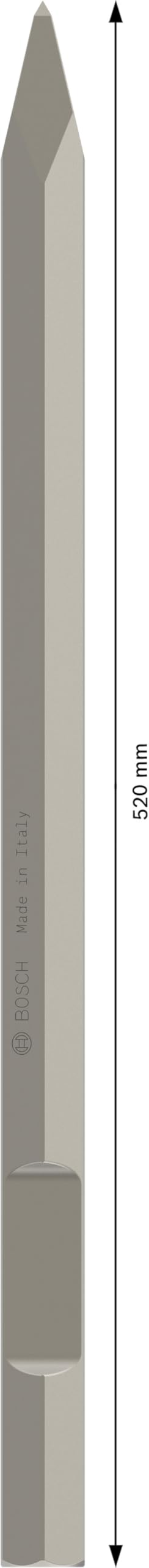 Bosch 1x Burin pointu PRO Hex 28-4C (pour Béton, Brique, Ø mm, Professional Accessoire Brise-béton)
