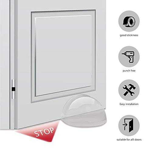 Fermaporta Pavimento,4 Pezzi Fermaporta