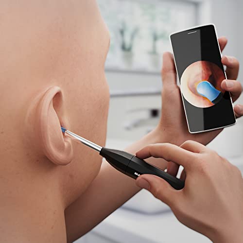 Bafome Ear Cleaner Replacement Tips,Waterproof Silicone Ear Wax Removal Replacement Accessories Set Of 6,Skin-Friendly Original Ear Spoons Earpick For Teens Adults Ear Health Care (Only For Bafome) #TOP5