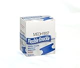 Medique Products 65250 Woven Knuckle Blue Metal Detectable Bandage, 50 Per Box