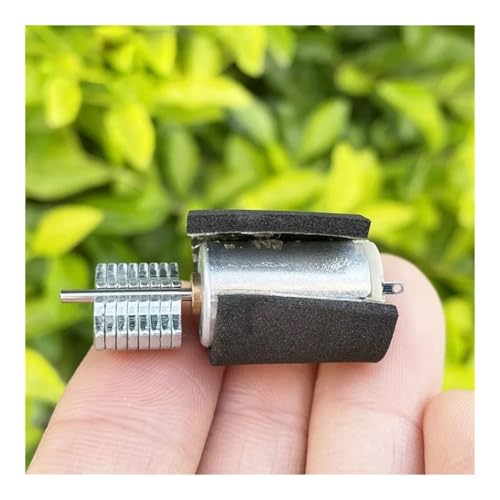 Motor de vibración cilíndrico de 12x20mm y DC 3V-6V para proyectos biónicos 4