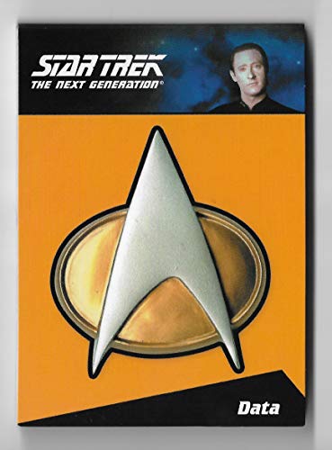 2012 Star Trek The Complete TNG Series 2 Communicator Pin Relic Complete 5 Card Set/Data/Deanna Troi/Geordi La Forge/Tasha Yar/Dr Katherine Pulaski