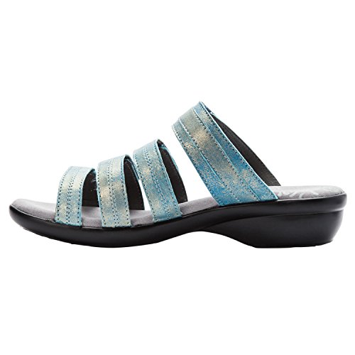 Propet Womens Aurora Slide Casual Sandals Casual Low Heel 1-2" - Blue4