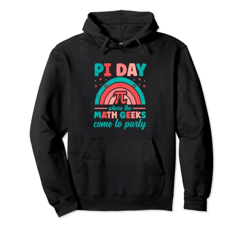 Pi Day où les amateurs de mathématiques viennent faire la fête Mathematics Rainbow Sweat à Capuche