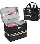 Amazon | ネイル マニキュア 収納ケース 二層式 ボトル40本(15ml)と