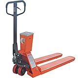 transpallet manuale scheda tecnica Capacità 2000 kg Transpallet manuale sollevatore manuale pesatore bilancia con stampante inclusa pesa bancali pallet pesatura di merci logistica industriale capacità di sollevamento 2000 Kg - MA SL TRPS