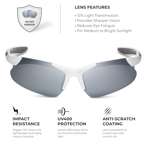 Image of Kids Youth Polarized Sports Sunglasses for Boys Girls Baseball Softball Glasses TR90 Frame