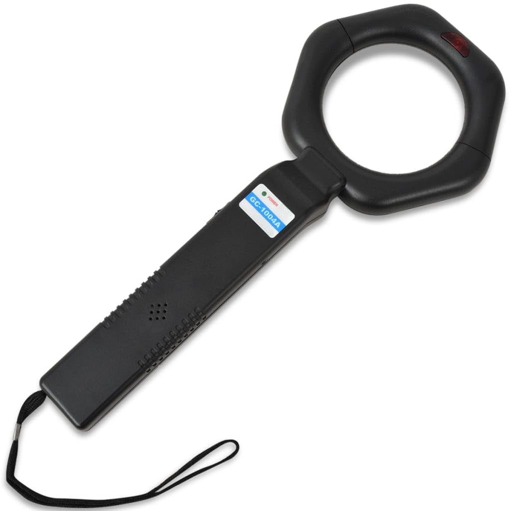Genérico Detector de Metales de Mano Negro,Economía e Industria,Dispositivos de detección y Cinturones,Detectores de metal-142227